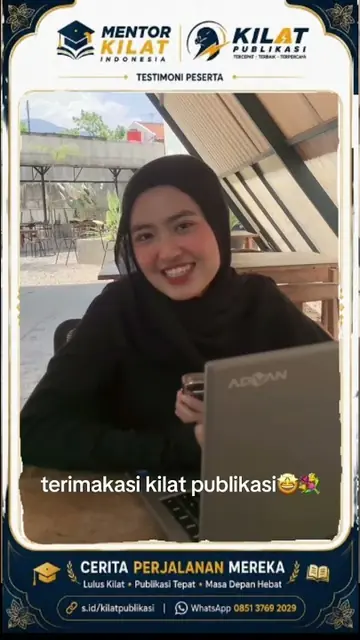 Testimoni publish artikel jurnal Sinta 4